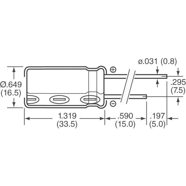 MAL214656332E3 Vishay Beyschlag/Draloric/BC Components  Condensateurs électrolytiques en aluminium